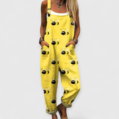 Willow | Damen Jumpsuit mit weitem Bein in Mehrfarbig