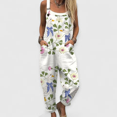 Jane | Blumen Jumpsuit in Mehrfarbig
