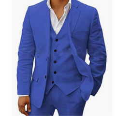 Herren Sommer Hochzeitsgast Anzug | Dreiteiliges in Marineblau