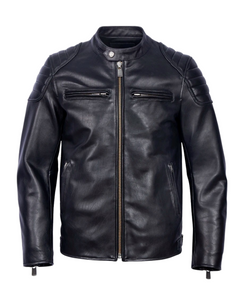Rainer® | Vintage-Lederjacke in Schwarz