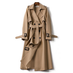 Karoline - Trenchcoat - Frühlingsmantel in Braun
