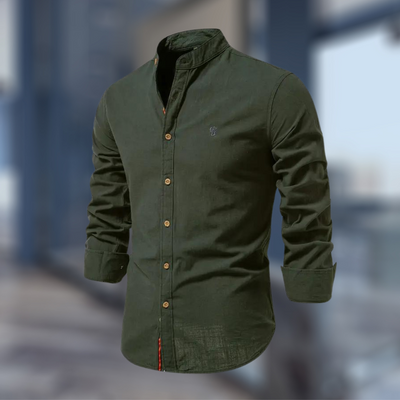 Roland - Trendiges langärmeliges Poloshirt für Herren