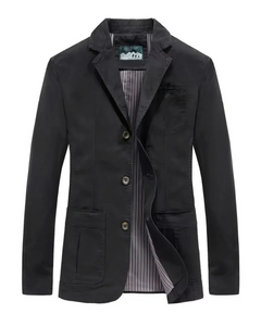 Lorenz® | Lässige Herrenjacke in Schwarz