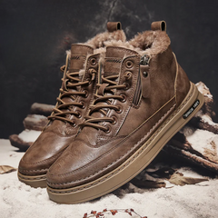 Bryson | Winterstiefel aus Leder in Braun