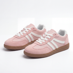 Nala | Bequeme Komfort-Sneaker in Rosa/Weiß