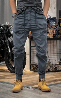 Levi™ | Premium Stretch Cargohose in Grau (ohne Taschen)