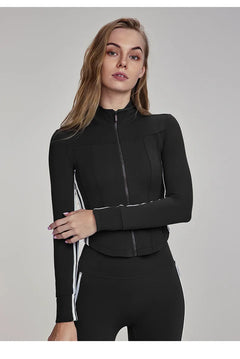 Valatra | Elastische Sportjacke für Damen Leichtgewicht in Schwarz