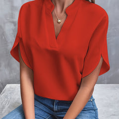 Vivi | Elegante Leichte Bluse für Damen in Rot