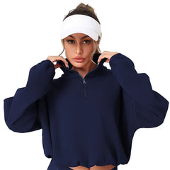 Veltra | Atmungsaktives Sweatshirt für Damen Herbst in Marineblau