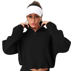 Veltra | Atmungsaktives Sweatshirt für Damen Herbst in Schwarz