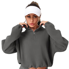 Veltra | Atmungsaktives Sweatshirt für Damen Herbst in Grau
