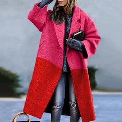 Bento | Hochwertige Wolljacke für Damen Winter in Rot