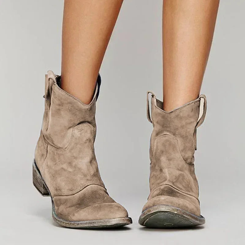 Helga™ – Vintage Cowboy Stiefeletten