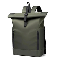 Bagora | Wasserabweisender Rucksack für Unisex Reisen in Olivgrün