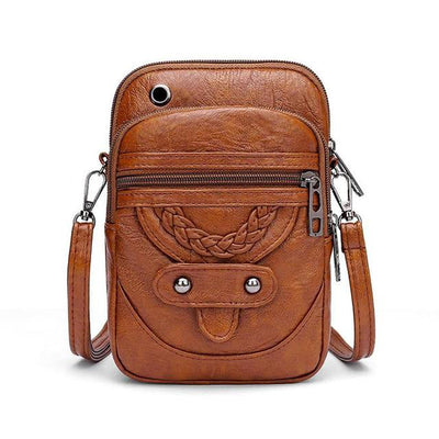 Vellana | Vintage Leder-Umhängetasche