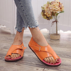 Rosalinda® | Hochwertige und modische Sandalen für Damen in Orange