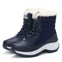 Sabrina | Warme  Schneestiefel in Blau