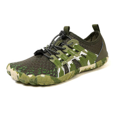Frank | Colorful  Unisex Barfußschuhe in Armeegrün