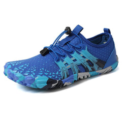 Frank | Colorful  Unisex Barfußschuhe in Blau
