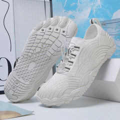 Patrick | Wasserdichte und bequeme Unisex Barfußschuhe in Weiß