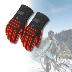 Elektrische Heizhandschuhe mit Touchscreen – 3 Heizstufen, schnelle Wärme für Outdoor-Aktivitäten in Schwarz