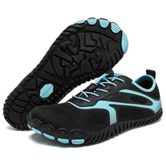 Stephan | Wasserdichte Unisex Barfußschuhe in Schwarz Blau