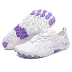 Petra | Wasserdichte Unisex Barfußschuhe in Weiß