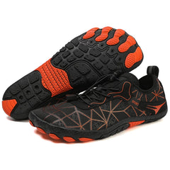 Petra | Wasserdichte Unisex Barfußschuhe in Schwarz
