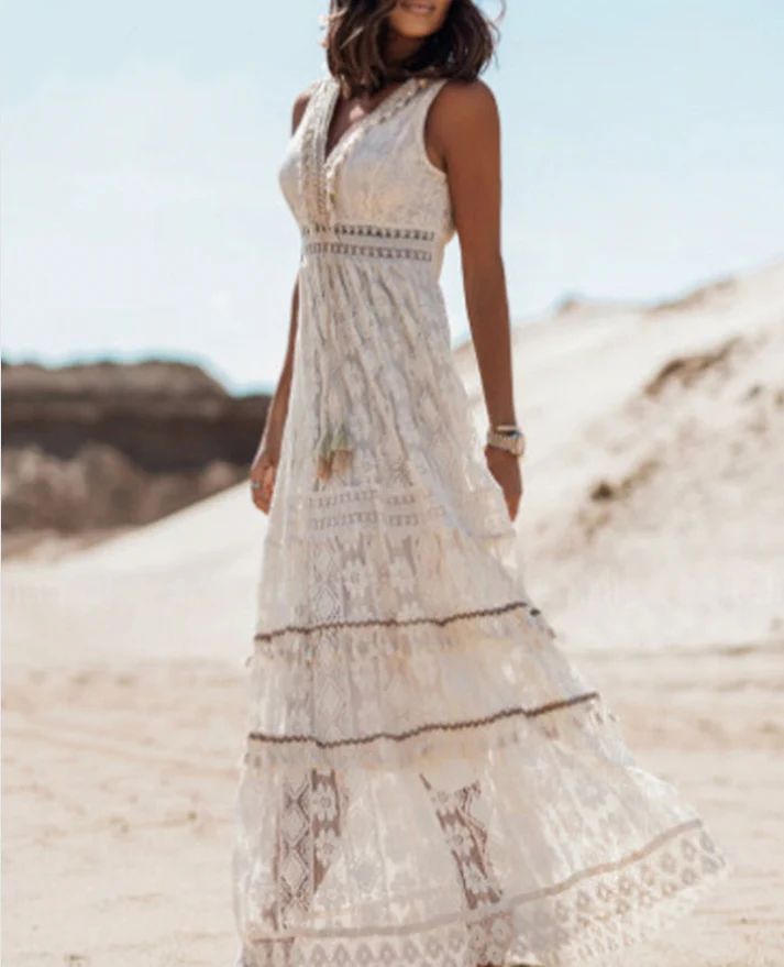 Amelie | Luxuriöses Bohemian-Kleid (Fast ausverkauft)