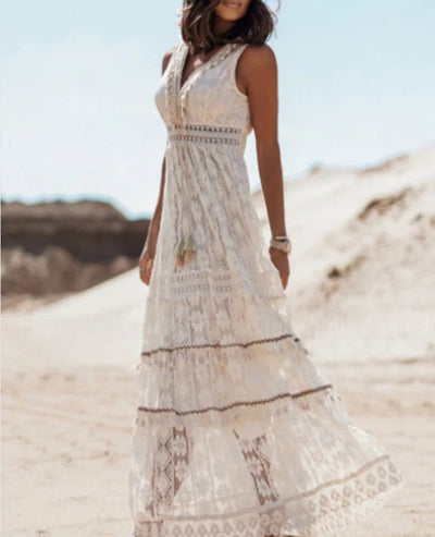 Amelie | Luxuriöses Bohemian-Kleid (Fast ausverkauft)