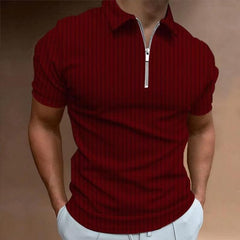 Karl | Herren Polohemd in Rot