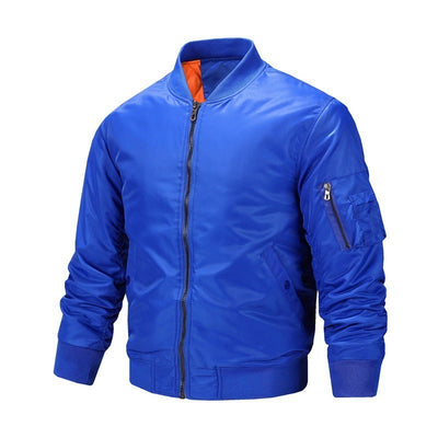 Bomberjacke mit Reissverschluss und Taschen für Männer