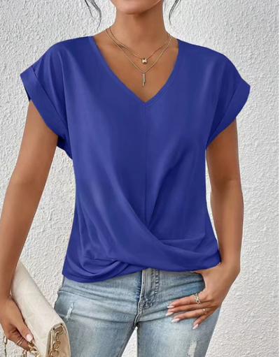 Tessa®️™ | Lässiges T-Shirt mit Herzausschnitt