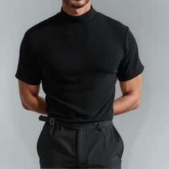 Minimalist™-T-Shirt aus hochwertigem, äußerst komfortablem Stoff in Schwarz