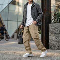Orion™ Cargo-Hose aus Leichter Twill-Sarja mit Praktischen Utility-Taschen in Beige