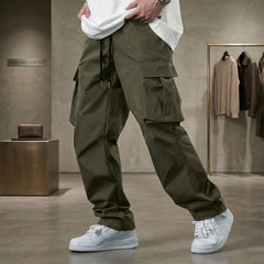Orion™ Cargo-Hose aus Leichter Twill-Sarja mit Praktischen Utility-Taschen in Grün