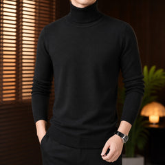 Vermont™ Rollkragenpullover mit Samtweichem Innenfutter in Schwarz