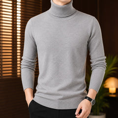 Vermont™ Rollkragenpullover mit Samtweichem Innenfutter in Grau
