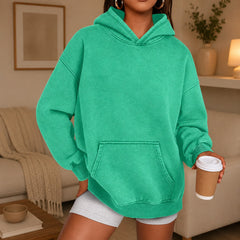 Kaja™ Oversize-Hoodie mit Kängurutasche in Grün