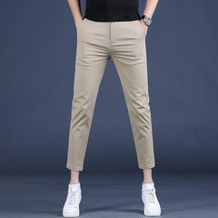 Edward – Dehnbare Hose in Beige