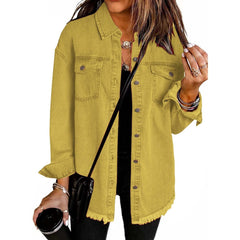 Helene™ | Zeitlose Jeansjacke für jeden Tag in Gelb
