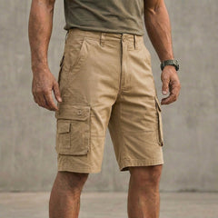 Zaykor™ Cargo Shorts mit Fortschrittlicher Elastizität und Taktischem Stil in Khaki
