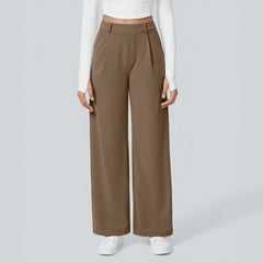 Monarcelle™ Hose Mit Fließender Passform und Minimalistischem Design in Camel
