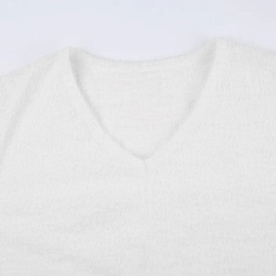 V-Ausschnitt Soft Feel Top