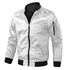 Benjamin - Bomberjacke - Stil und Wärme in Weiß