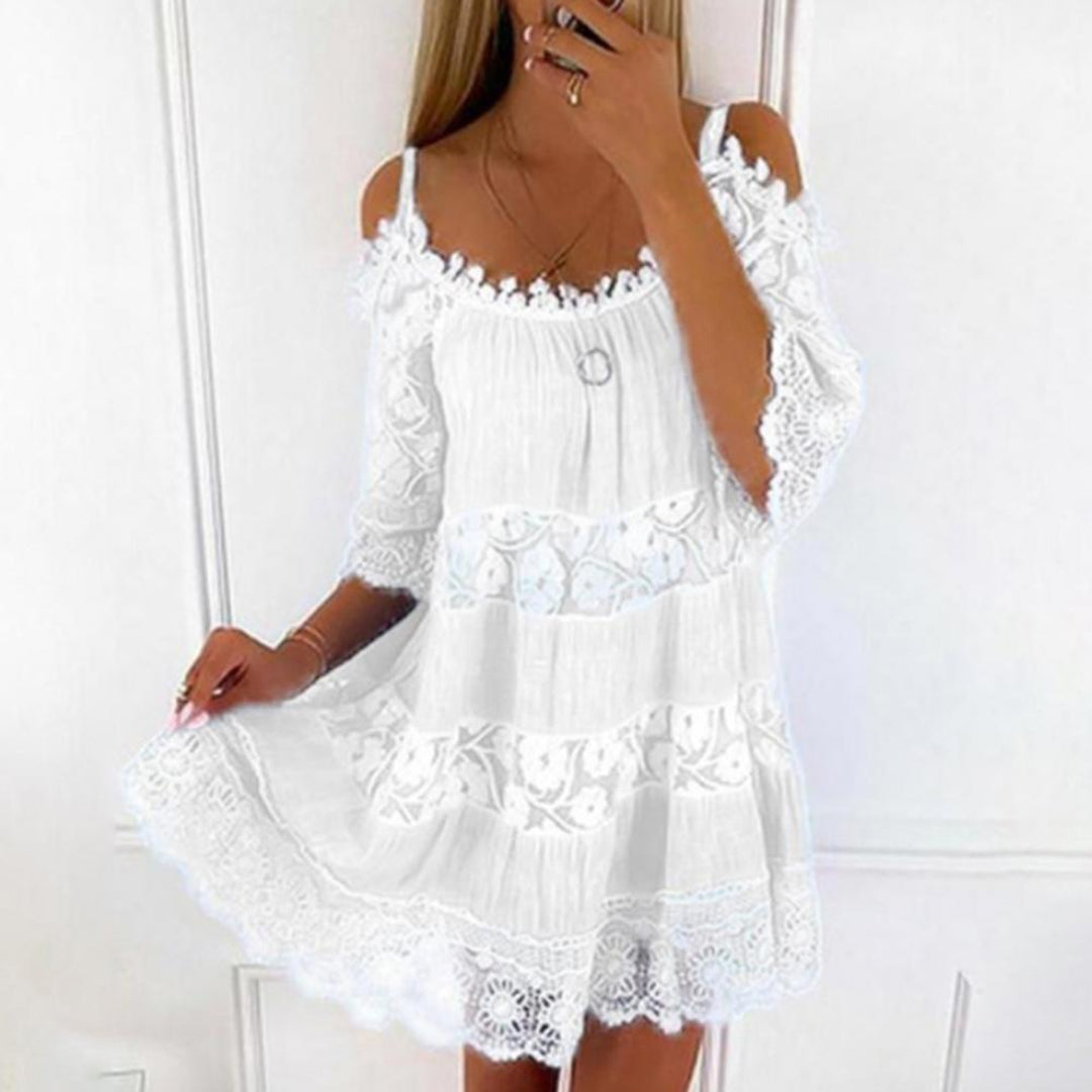 Dorte - Kleid Mit Kalten Ärmeln