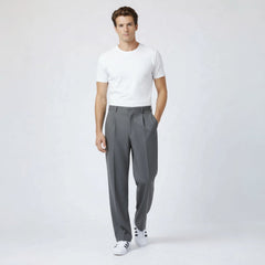 Christian | Herren Wide-Leg Oversized Arbeitshose in Grau