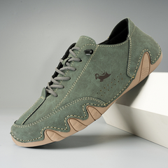UltraFlex Barefoot - Lederschuhe (unisex) in Grün