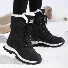 Wilma™ – Outdoor Winter Wanderschuhe in Schwarz