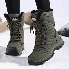 Wilma™ – Outdoor Winter Wanderschuhe in Armeegrün